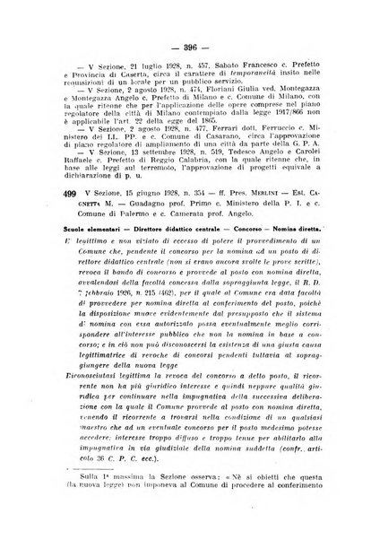 Rivista di diritto pubblico e della pubblica amministrazione in Italia. La giustizia amministrativa raccolta completa di giurisprudenza amministrativa esposta sistematicamente