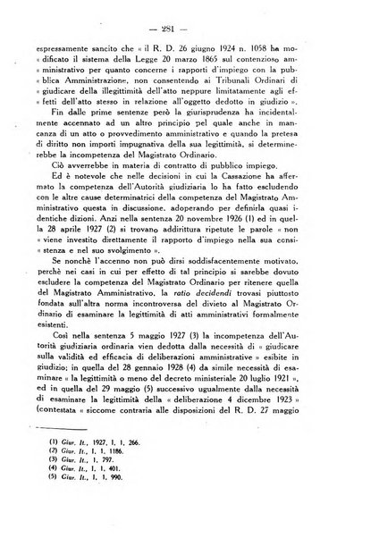 Rivista di diritto pubblico e della pubblica amministrazione in Italia. La giustizia amministrativa raccolta completa di giurisprudenza amministrativa esposta sistematicamente