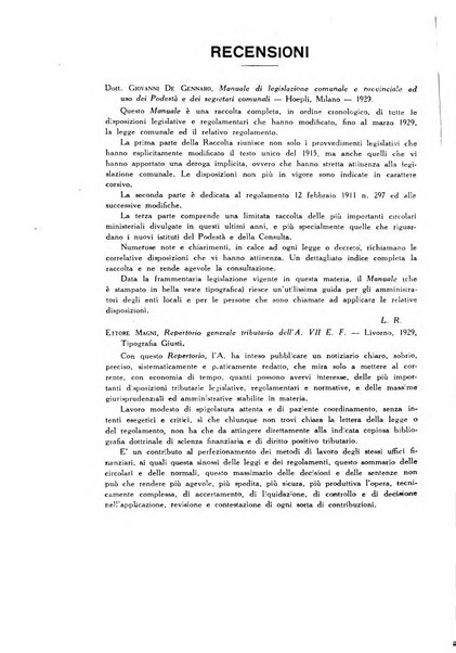 Rivista di diritto pubblico e della pubblica amministrazione in Italia. La giustizia amministrativa raccolta completa di giurisprudenza amministrativa esposta sistematicamente