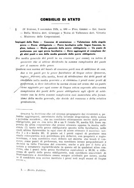 Rivista di diritto pubblico e della pubblica amministrazione in Italia. La giustizia amministrativa raccolta completa di giurisprudenza amministrativa esposta sistematicamente