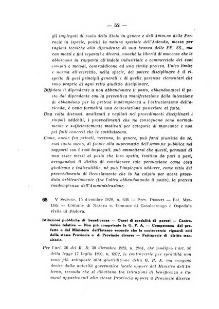 Rivista di diritto pubblico e della pubblica amministrazione in Italia. La giustizia amministrativa raccolta completa di giurisprudenza amministrativa esposta sistematicamente