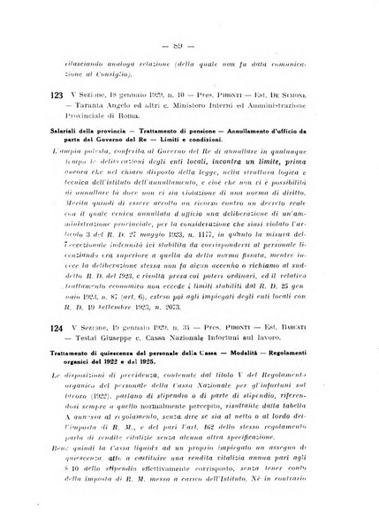 Rivista di diritto pubblico e della pubblica amministrazione in Italia. La giustizia amministrativa raccolta completa di giurisprudenza amministrativa esposta sistematicamente