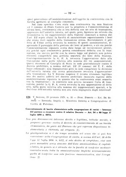 Rivista di diritto pubblico e della pubblica amministrazione in Italia. La giustizia amministrativa raccolta completa di giurisprudenza amministrativa esposta sistematicamente