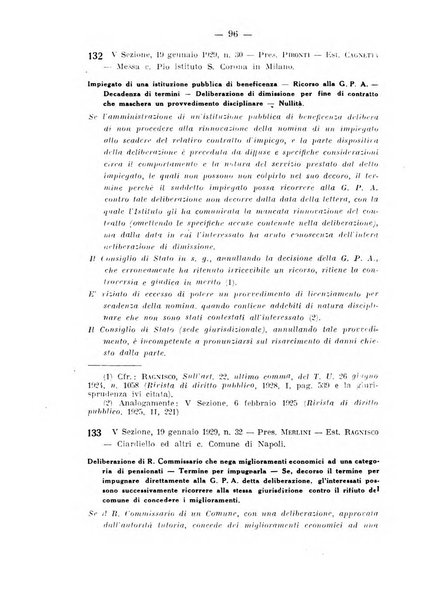 Rivista di diritto pubblico e della pubblica amministrazione in Italia. La giustizia amministrativa raccolta completa di giurisprudenza amministrativa esposta sistematicamente