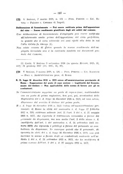 Rivista di diritto pubblico e della pubblica amministrazione in Italia. La giustizia amministrativa raccolta completa di giurisprudenza amministrativa esposta sistematicamente