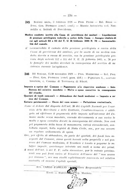 Rivista di diritto pubblico e della pubblica amministrazione in Italia. La giustizia amministrativa raccolta completa di giurisprudenza amministrativa esposta sistematicamente