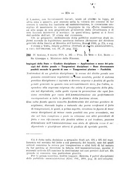 Rivista di diritto pubblico e della pubblica amministrazione in Italia. La giustizia amministrativa raccolta completa di giurisprudenza amministrativa esposta sistematicamente