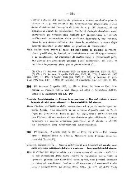 Rivista di diritto pubblico e della pubblica amministrazione in Italia. La giustizia amministrativa raccolta completa di giurisprudenza amministrativa esposta sistematicamente