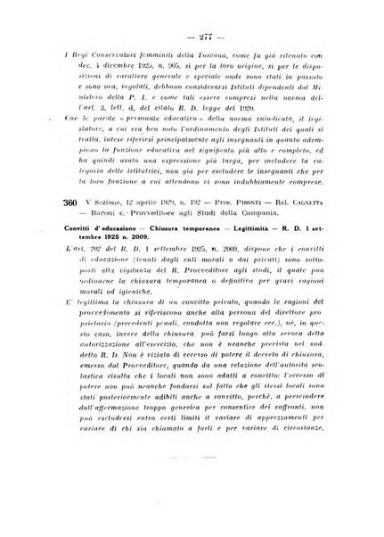 Rivista di diritto pubblico e della pubblica amministrazione in Italia. La giustizia amministrativa raccolta completa di giurisprudenza amministrativa esposta sistematicamente