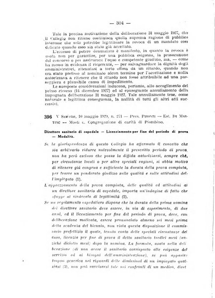 Rivista di diritto pubblico e della pubblica amministrazione in Italia. La giustizia amministrativa raccolta completa di giurisprudenza amministrativa esposta sistematicamente