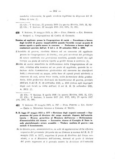 Rivista di diritto pubblico e della pubblica amministrazione in Italia. La giustizia amministrativa raccolta completa di giurisprudenza amministrativa esposta sistematicamente