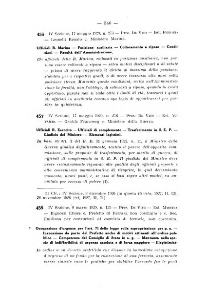 Rivista di diritto pubblico e della pubblica amministrazione in Italia. La giustizia amministrativa raccolta completa di giurisprudenza amministrativa esposta sistematicamente