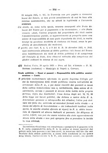 Rivista di diritto pubblico e della pubblica amministrazione in Italia. La giustizia amministrativa raccolta completa di giurisprudenza amministrativa esposta sistematicamente