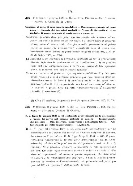 Rivista di diritto pubblico e della pubblica amministrazione in Italia. La giustizia amministrativa raccolta completa di giurisprudenza amministrativa esposta sistematicamente