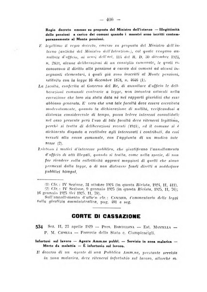 Rivista di diritto pubblico e della pubblica amministrazione in Italia. La giustizia amministrativa raccolta completa di giurisprudenza amministrativa esposta sistematicamente