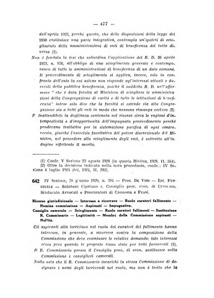 Rivista di diritto pubblico e della pubblica amministrazione in Italia. La giustizia amministrativa raccolta completa di giurisprudenza amministrativa esposta sistematicamente