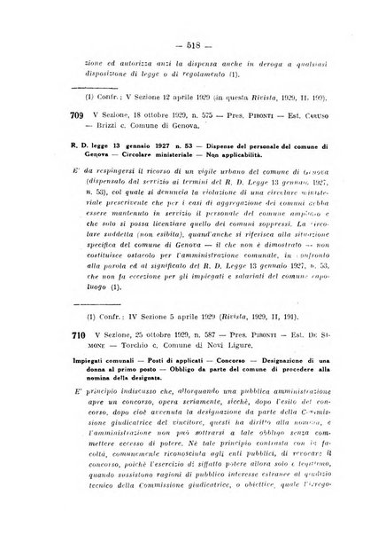 Rivista di diritto pubblico e della pubblica amministrazione in Italia. La giustizia amministrativa raccolta completa di giurisprudenza amministrativa esposta sistematicamente