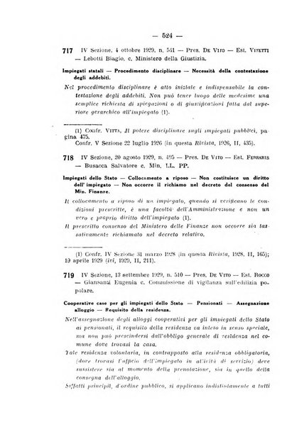 Rivista di diritto pubblico e della pubblica amministrazione in Italia. La giustizia amministrativa raccolta completa di giurisprudenza amministrativa esposta sistematicamente