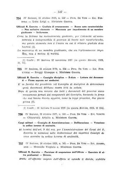 Rivista di diritto pubblico e della pubblica amministrazione in Italia. La giustizia amministrativa raccolta completa di giurisprudenza amministrativa esposta sistematicamente