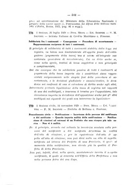 Rivista di diritto pubblico e della pubblica amministrazione in Italia. La giustizia amministrativa raccolta completa di giurisprudenza amministrativa esposta sistematicamente