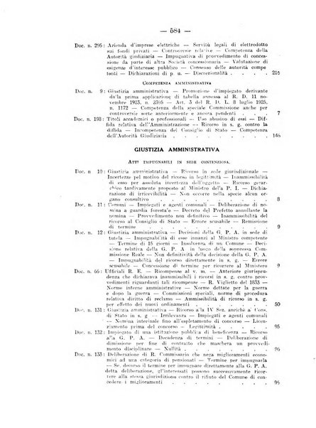 Rivista di diritto pubblico e della pubblica amministrazione in Italia. La giustizia amministrativa raccolta completa di giurisprudenza amministrativa esposta sistematicamente