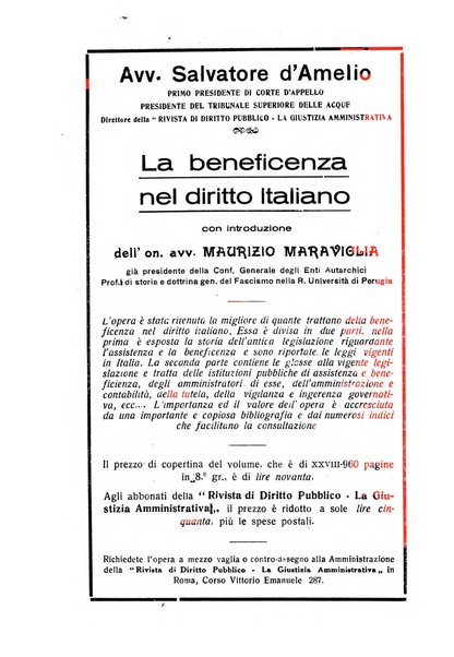 Rivista di diritto pubblico e della pubblica amministrazione in Italia. La giustizia amministrativa raccolta completa di giurisprudenza amministrativa esposta sistematicamente