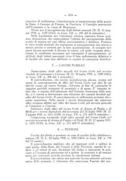 Rivista di diritto pubblico e della pubblica amministrazione in Italia. La giustizia amministrativa raccolta completa di giurisprudenza amministrativa esposta sistematicamente