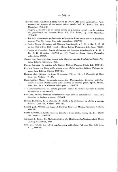 Rivista di diritto pubblico e della pubblica amministrazione in Italia. La giustizia amministrativa raccolta completa di giurisprudenza amministrativa esposta sistematicamente