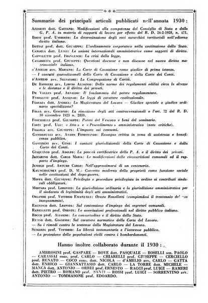 Rivista di diritto pubblico e della pubblica amministrazione in Italia. La giustizia amministrativa raccolta completa di giurisprudenza amministrativa esposta sistematicamente