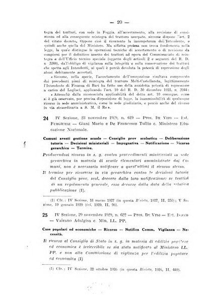 Rivista di diritto pubblico e della pubblica amministrazione in Italia. La giustizia amministrativa raccolta completa di giurisprudenza amministrativa esposta sistematicamente