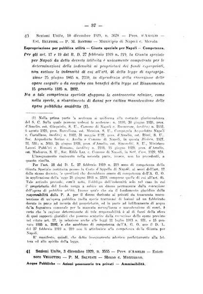 Rivista di diritto pubblico e della pubblica amministrazione in Italia. La giustizia amministrativa raccolta completa di giurisprudenza amministrativa esposta sistematicamente