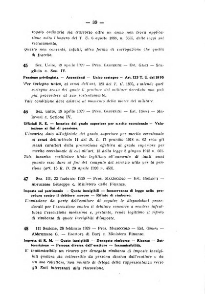 Rivista di diritto pubblico e della pubblica amministrazione in Italia. La giustizia amministrativa raccolta completa di giurisprudenza amministrativa esposta sistematicamente