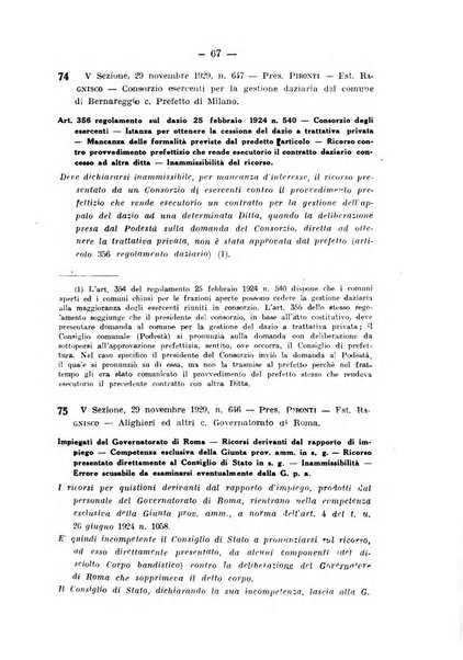 Rivista di diritto pubblico e della pubblica amministrazione in Italia. La giustizia amministrativa raccolta completa di giurisprudenza amministrativa esposta sistematicamente