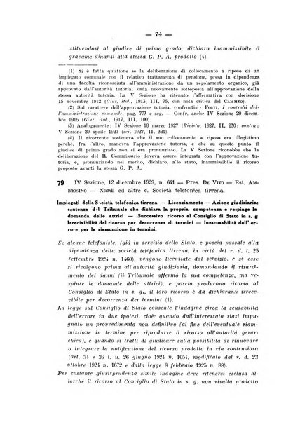 Rivista di diritto pubblico e della pubblica amministrazione in Italia. La giustizia amministrativa raccolta completa di giurisprudenza amministrativa esposta sistematicamente