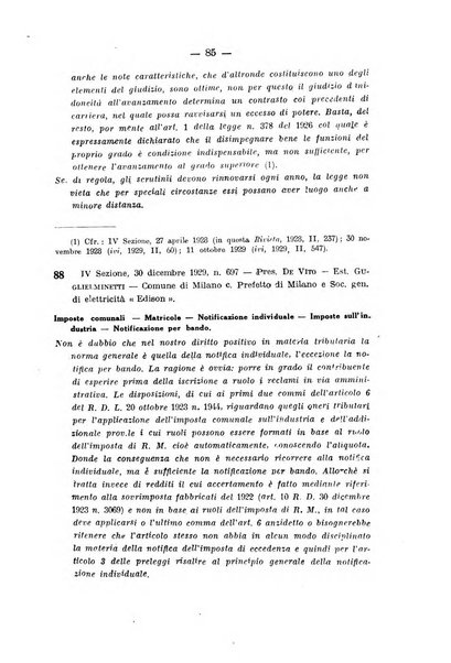 Rivista di diritto pubblico e della pubblica amministrazione in Italia. La giustizia amministrativa raccolta completa di giurisprudenza amministrativa esposta sistematicamente