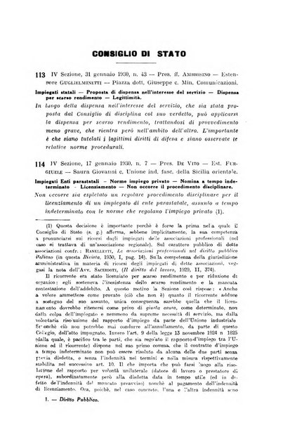 Rivista di diritto pubblico e della pubblica amministrazione in Italia. La giustizia amministrativa raccolta completa di giurisprudenza amministrativa esposta sistematicamente