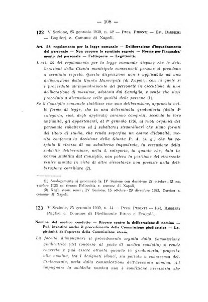 Rivista di diritto pubblico e della pubblica amministrazione in Italia. La giustizia amministrativa raccolta completa di giurisprudenza amministrativa esposta sistematicamente