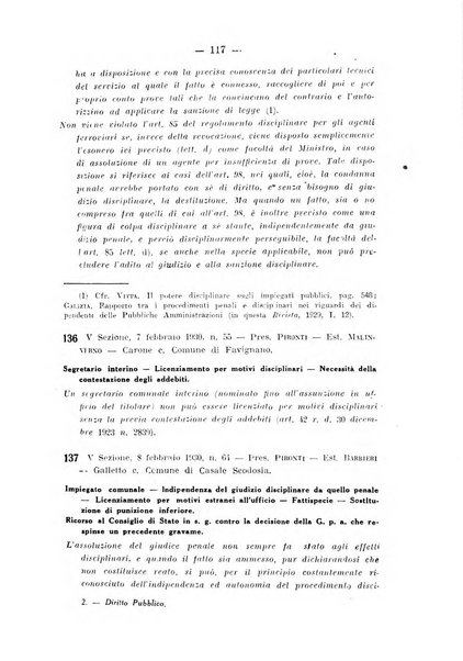 Rivista di diritto pubblico e della pubblica amministrazione in Italia. La giustizia amministrativa raccolta completa di giurisprudenza amministrativa esposta sistematicamente