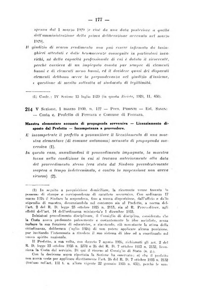 Rivista di diritto pubblico e della pubblica amministrazione in Italia. La giustizia amministrativa raccolta completa di giurisprudenza amministrativa esposta sistematicamente