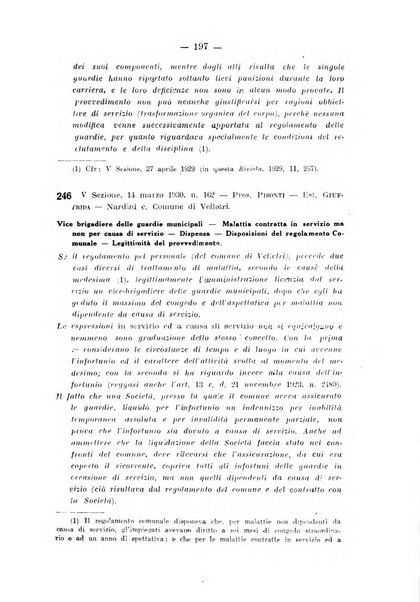 Rivista di diritto pubblico e della pubblica amministrazione in Italia. La giustizia amministrativa raccolta completa di giurisprudenza amministrativa esposta sistematicamente