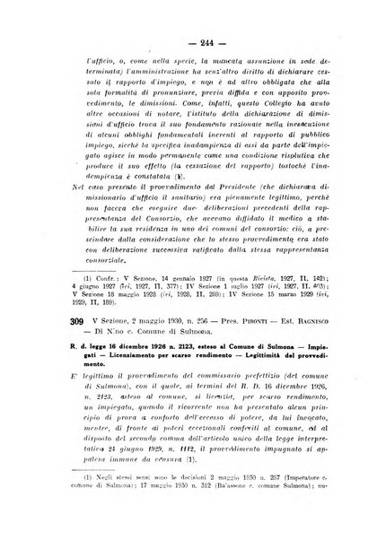 Rivista di diritto pubblico e della pubblica amministrazione in Italia. La giustizia amministrativa raccolta completa di giurisprudenza amministrativa esposta sistematicamente