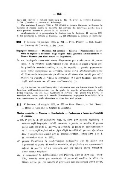 Rivista di diritto pubblico e della pubblica amministrazione in Italia. La giustizia amministrativa raccolta completa di giurisprudenza amministrativa esposta sistematicamente