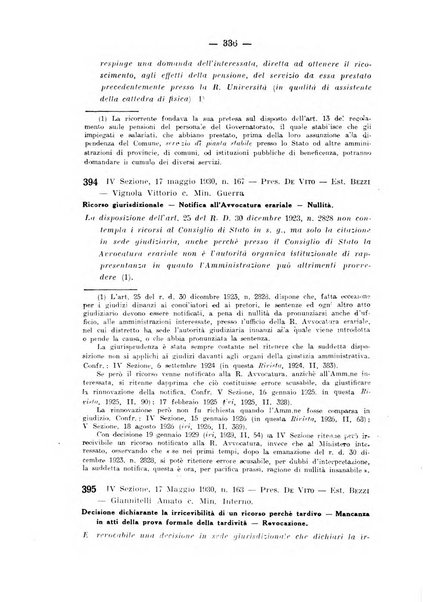 Rivista di diritto pubblico e della pubblica amministrazione in Italia. La giustizia amministrativa raccolta completa di giurisprudenza amministrativa esposta sistematicamente