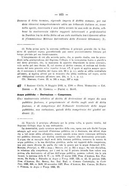 Rivista di diritto pubblico e della pubblica amministrazione in Italia. La giustizia amministrativa raccolta completa di giurisprudenza amministrativa esposta sistematicamente