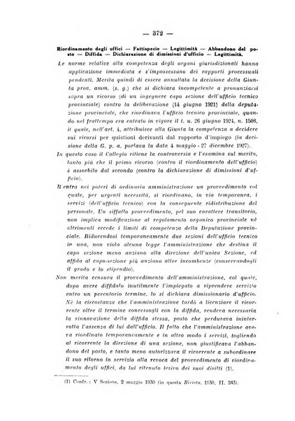 Rivista di diritto pubblico e della pubblica amministrazione in Italia. La giustizia amministrativa raccolta completa di giurisprudenza amministrativa esposta sistematicamente