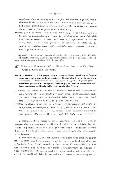 Rivista di diritto pubblico e della pubblica amministrazione in Italia. La giustizia amministrativa raccolta completa di giurisprudenza amministrativa esposta sistematicamente