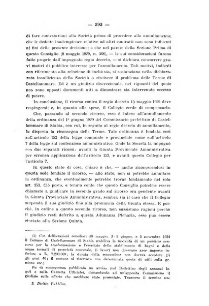 Rivista di diritto pubblico e della pubblica amministrazione in Italia. La giustizia amministrativa raccolta completa di giurisprudenza amministrativa esposta sistematicamente