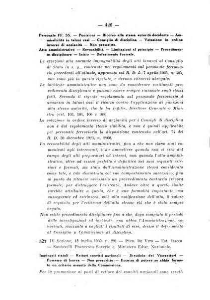 Rivista di diritto pubblico e della pubblica amministrazione in Italia. La giustizia amministrativa raccolta completa di giurisprudenza amministrativa esposta sistematicamente