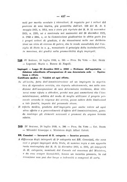 Rivista di diritto pubblico e della pubblica amministrazione in Italia. La giustizia amministrativa raccolta completa di giurisprudenza amministrativa esposta sistematicamente