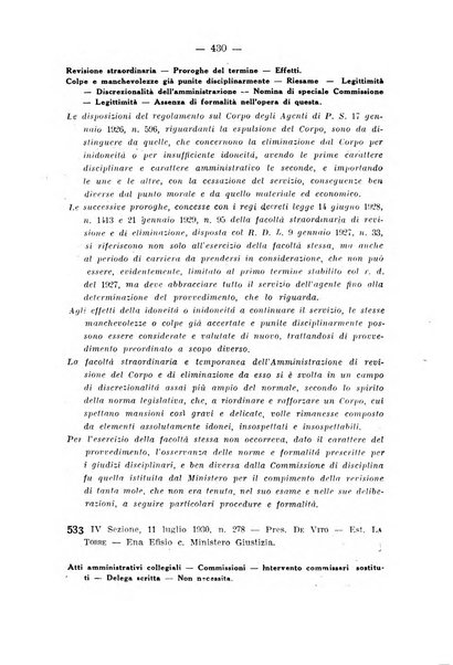 Rivista di diritto pubblico e della pubblica amministrazione in Italia. La giustizia amministrativa raccolta completa di giurisprudenza amministrativa esposta sistematicamente